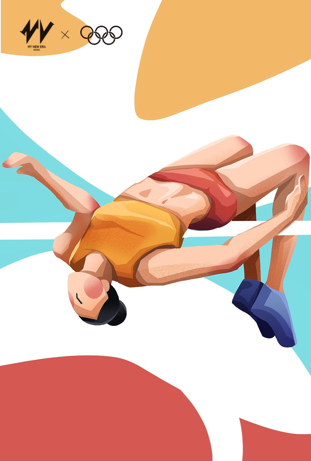 DinLad插画21天打卡-数字插画-Olympics（图ZMjE4NjYxODEy） - 创作习作 - 站酷设计师Zowei原创素材 - 站酷ZCOOL