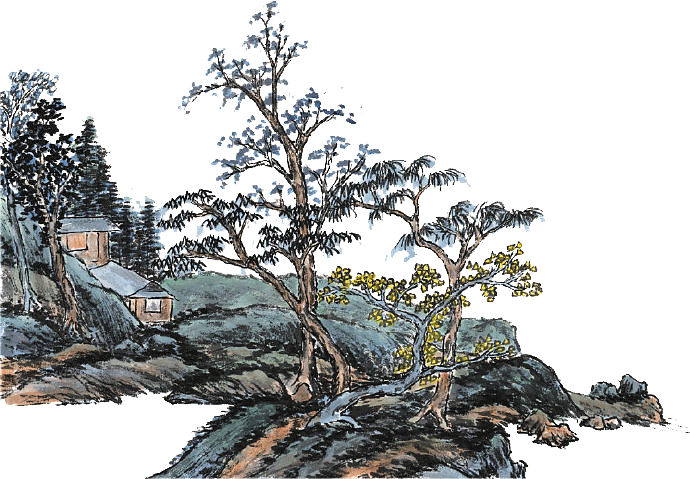 山水画转视频(C4D制作)