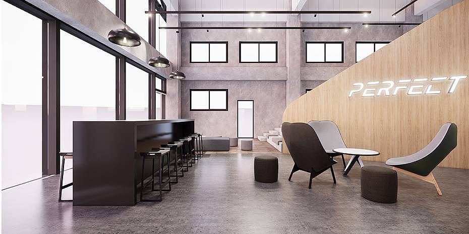 郑州perfect park文创办公室装修公司设计案例
