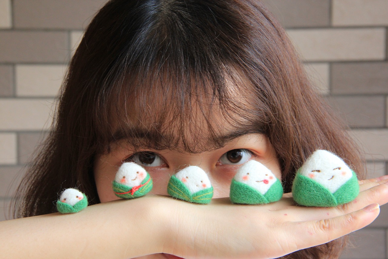 羊毛毡 | 不一样的粽子