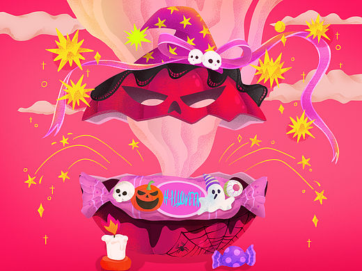 万圣节南瓜魔法节