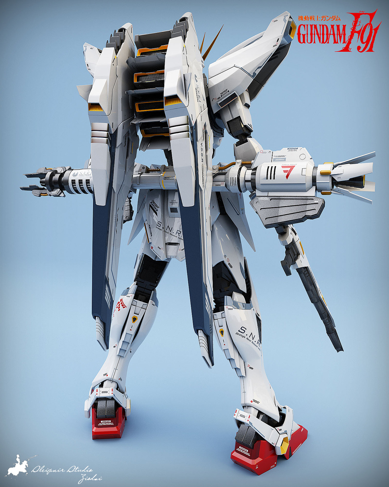 Metal Build F91 Plus（图ZNjQxNzUzOTI=） - 动画/影视 - 站酷设计师ziodai原创素材 - 站酷ZCOOL
