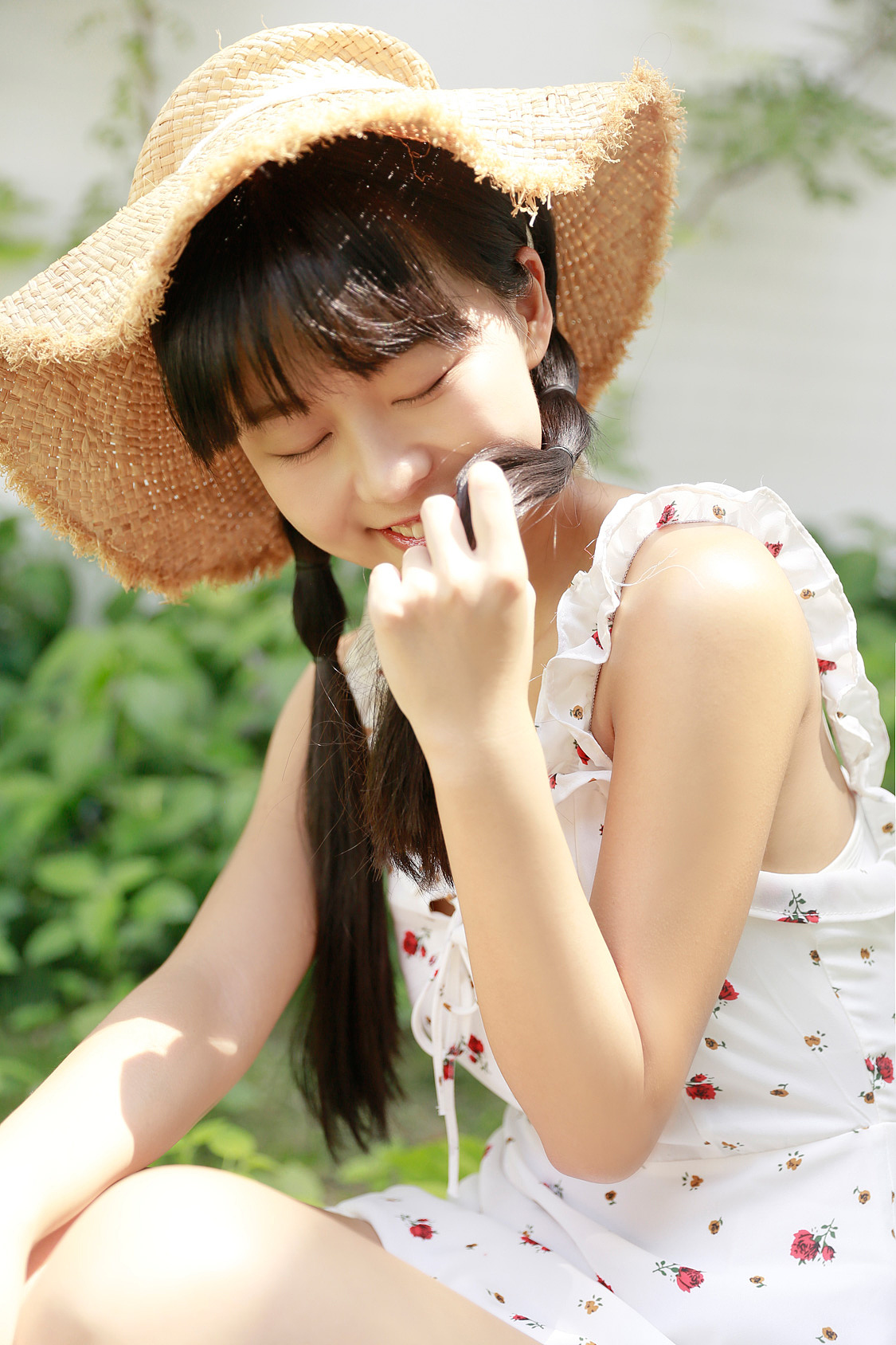 夏日女友写真