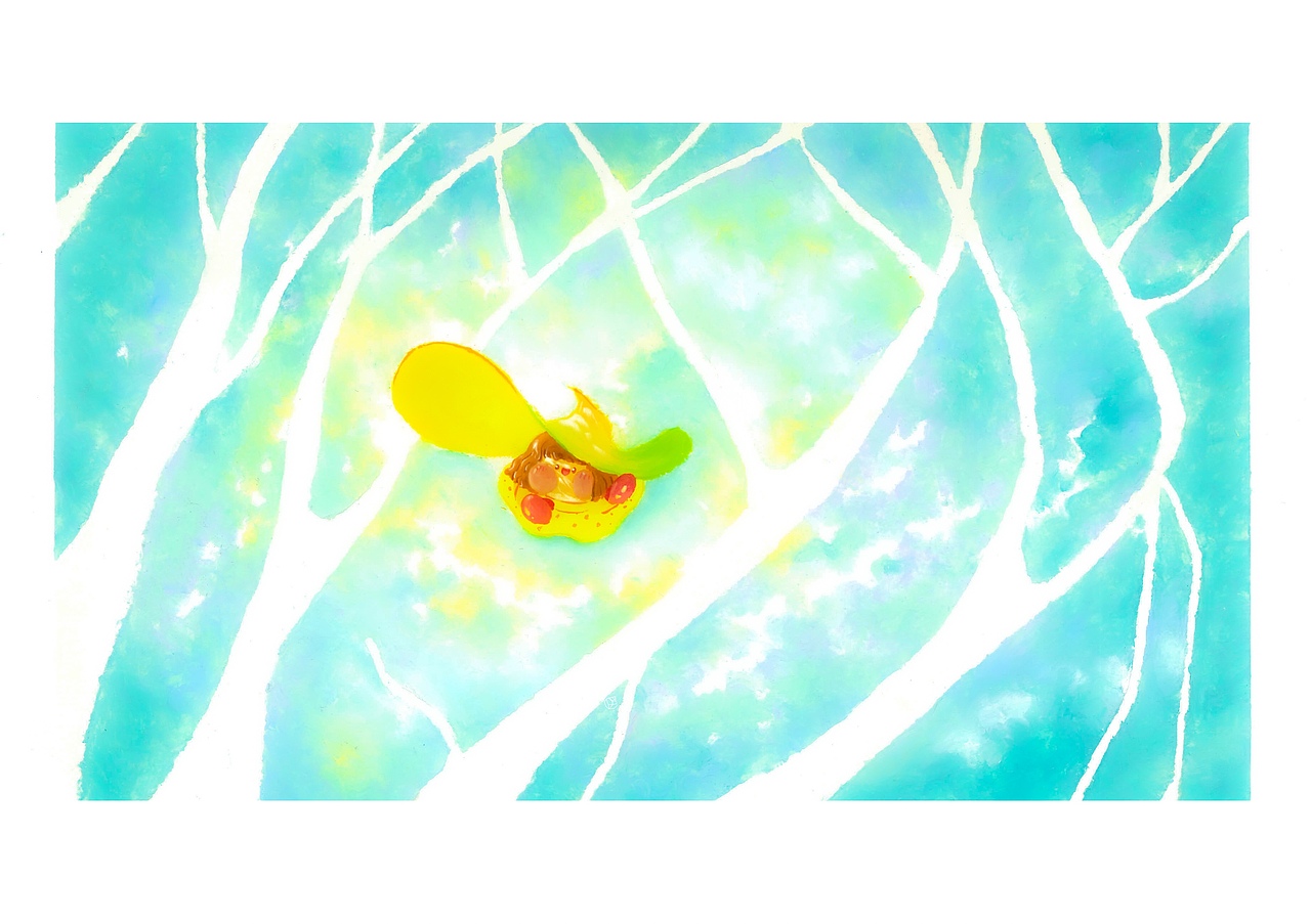 海与梦｜插画小稿（图ZMzUxNjAzNjMy） - 绘本 - 站酷设计师墩条用绘本记录生原创素材 - 站酷ZCOOL