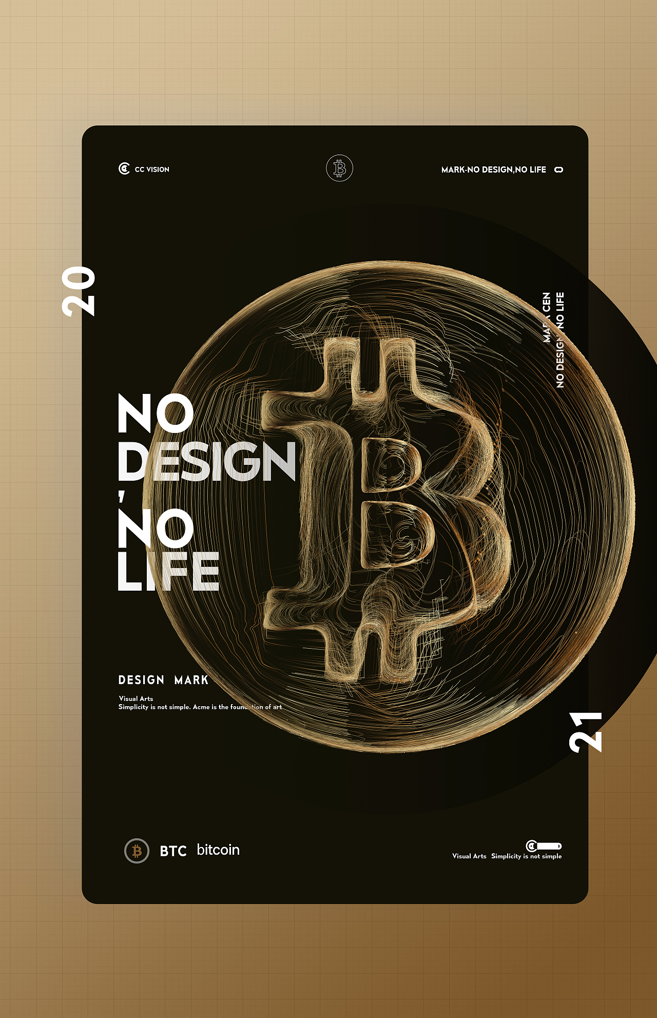 当币圈遇见艺术|平面|海报|晨晨sj - 原创作品 - 站酷 (zcool)