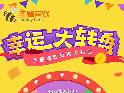 幸运大转盘活动页面