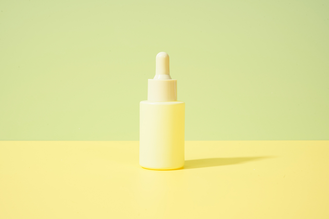 七彩精华液拍摄