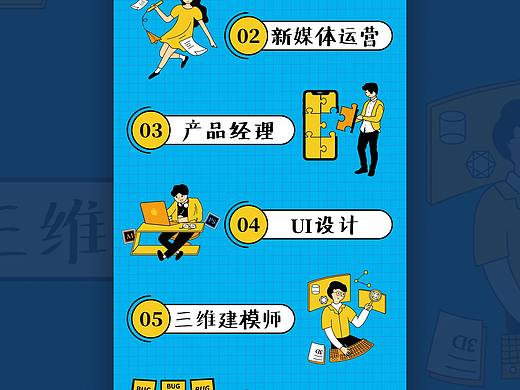 招聘插画长图（2）