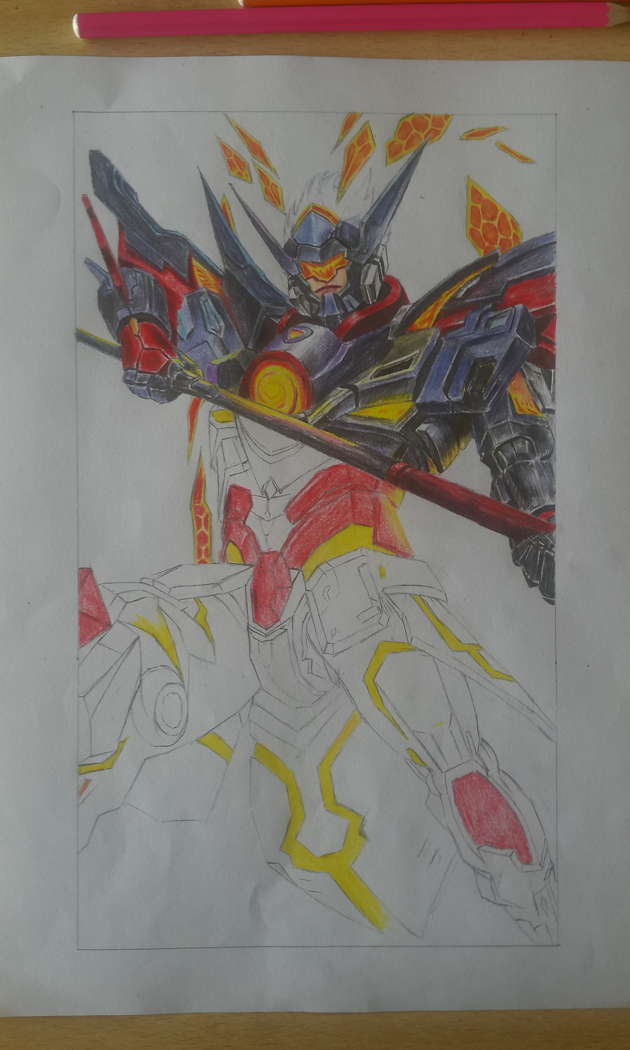 王者荣耀英雄手绘