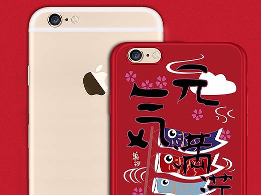 iphone6Plus招财猫手机壳