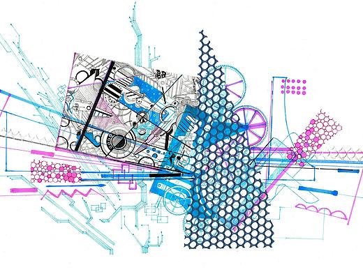 平面设计 设计基础 形式表现 考吧艺术 南艺考研