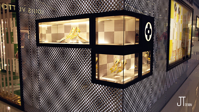 LV×ARCHITECTURE CHECKERBOARD（建筑学中的棋盘格）（图ZOTQ2NjQ0OA==） - 其他 - 站酷设计师Jenny_T原创素材 - 站酷ZCOOL