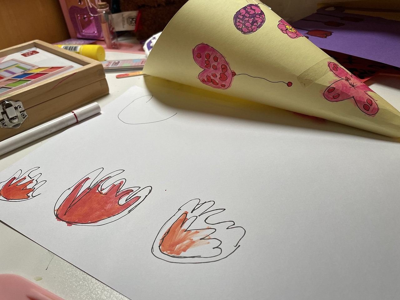 彩色自然之火 - 小小艺术家花花（图ZMjg3NDM4NzUy） - 儿童插画 - 站酷设计师小小艺术家花花原创素材 - 站酷ZCOOL