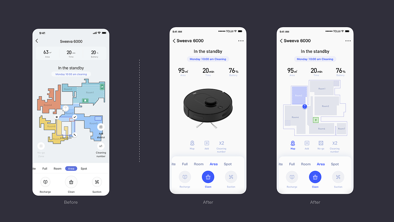 空调+扫地机控制App探索