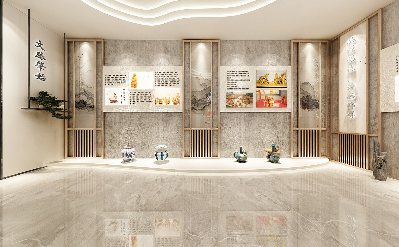 文史馆二3d效果图设计