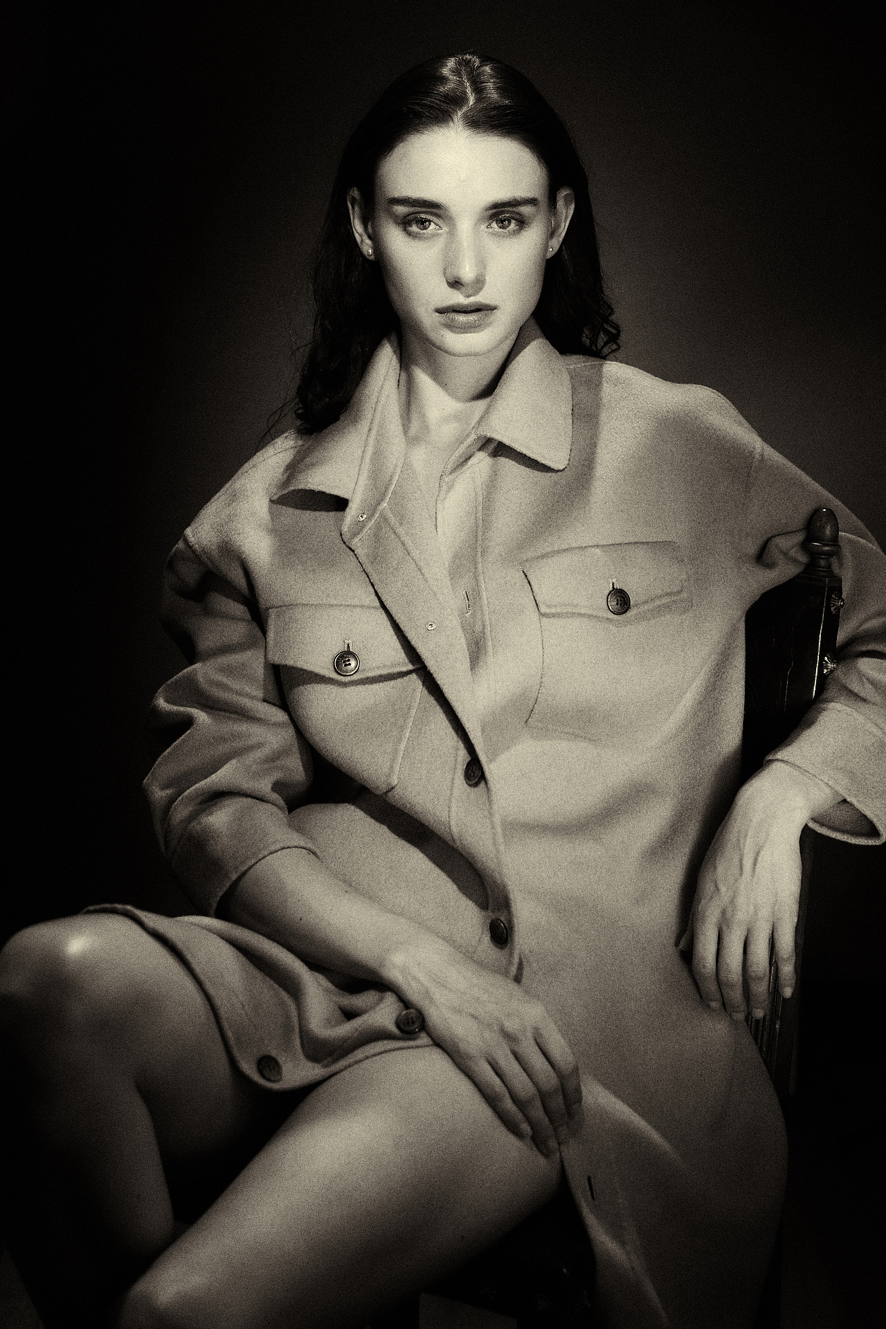 好莱坞电影灯光复古照片