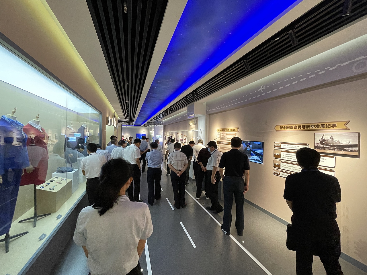 青岛国际机场集团展览馆（图ZMjY5ODg0MzE2） - 展陈设计 - 站酷设计师DesiXuly原创素材 - 站酷ZCOOL