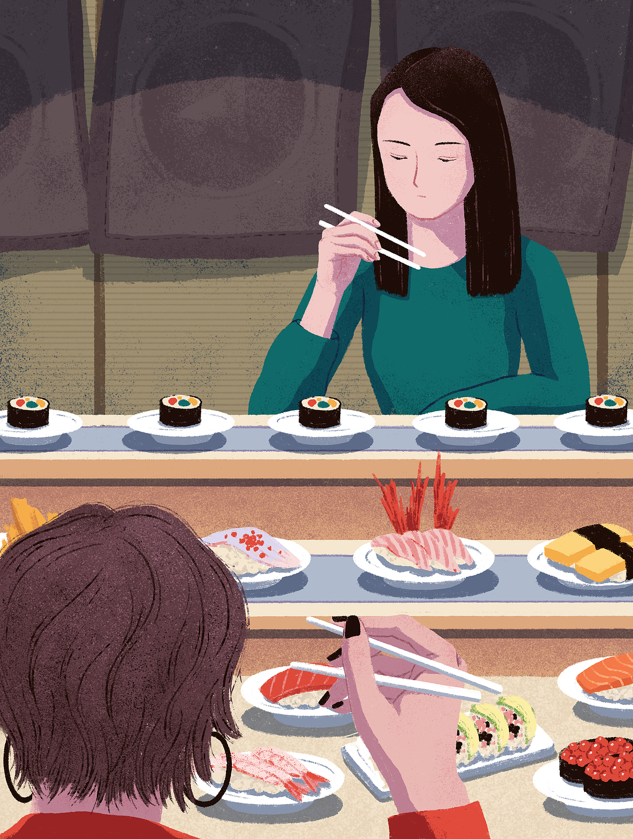 今年的一些Editorial稿子合集（图ZMjgxOTkyMTM2） - 商业插画 - 站酷设计师Jessie一颗豆子原创素材 - 站酷ZCOOL