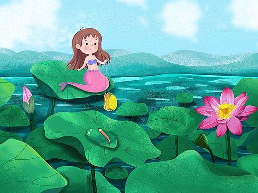美人鱼转莲花芯