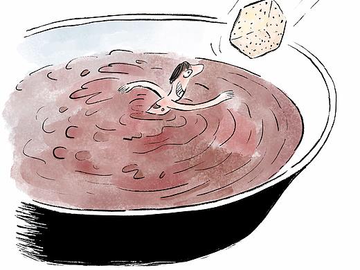 漫画/ 回忆像杯热咖啡  一想念就会被狠狠烫伤