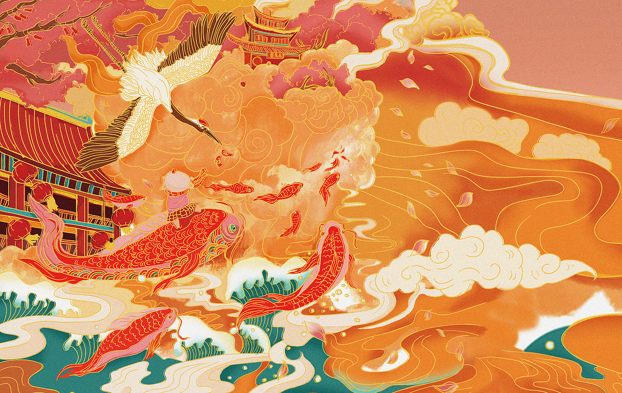 火盆景麻辣鱼-鱼火锅品牌VI