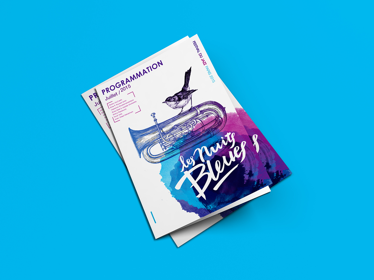 Les Nuits Bleues/ Festival du Jazz（图ZMjUzNDI3ODA=） - 品牌 - 站酷设计师Niico原创素材 - 站酷ZCOOL