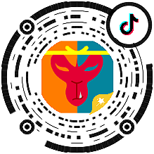 抖音扫一扫即可变身,咩哈哈。