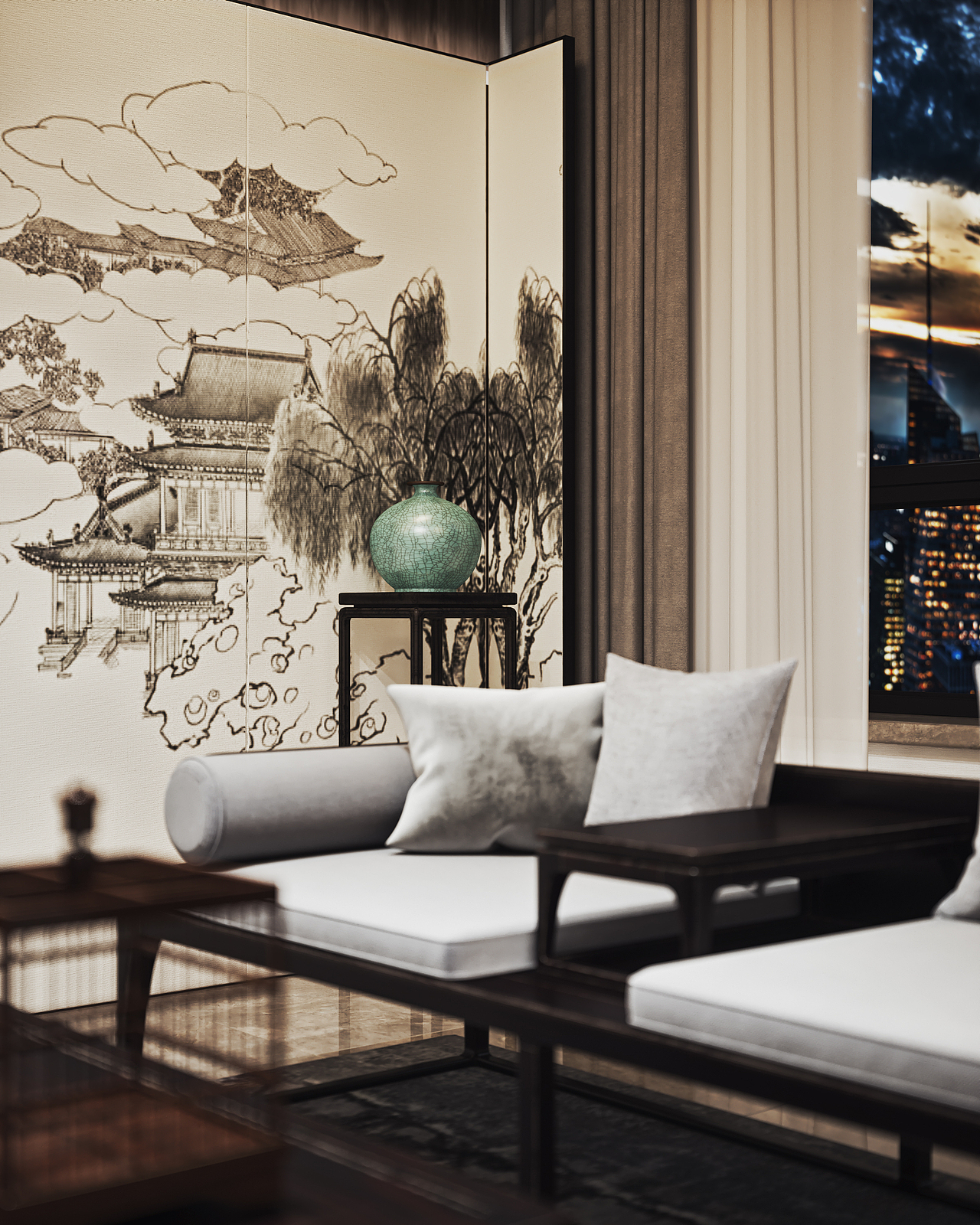 现代中式-香榭御橙