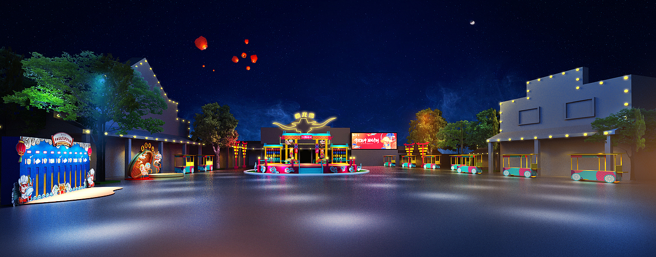 年会（图ZMjQwODQ2MTI0） - 其他三维 - 站酷设计师屋背山的村民原创素材 - 站酷ZCOOL