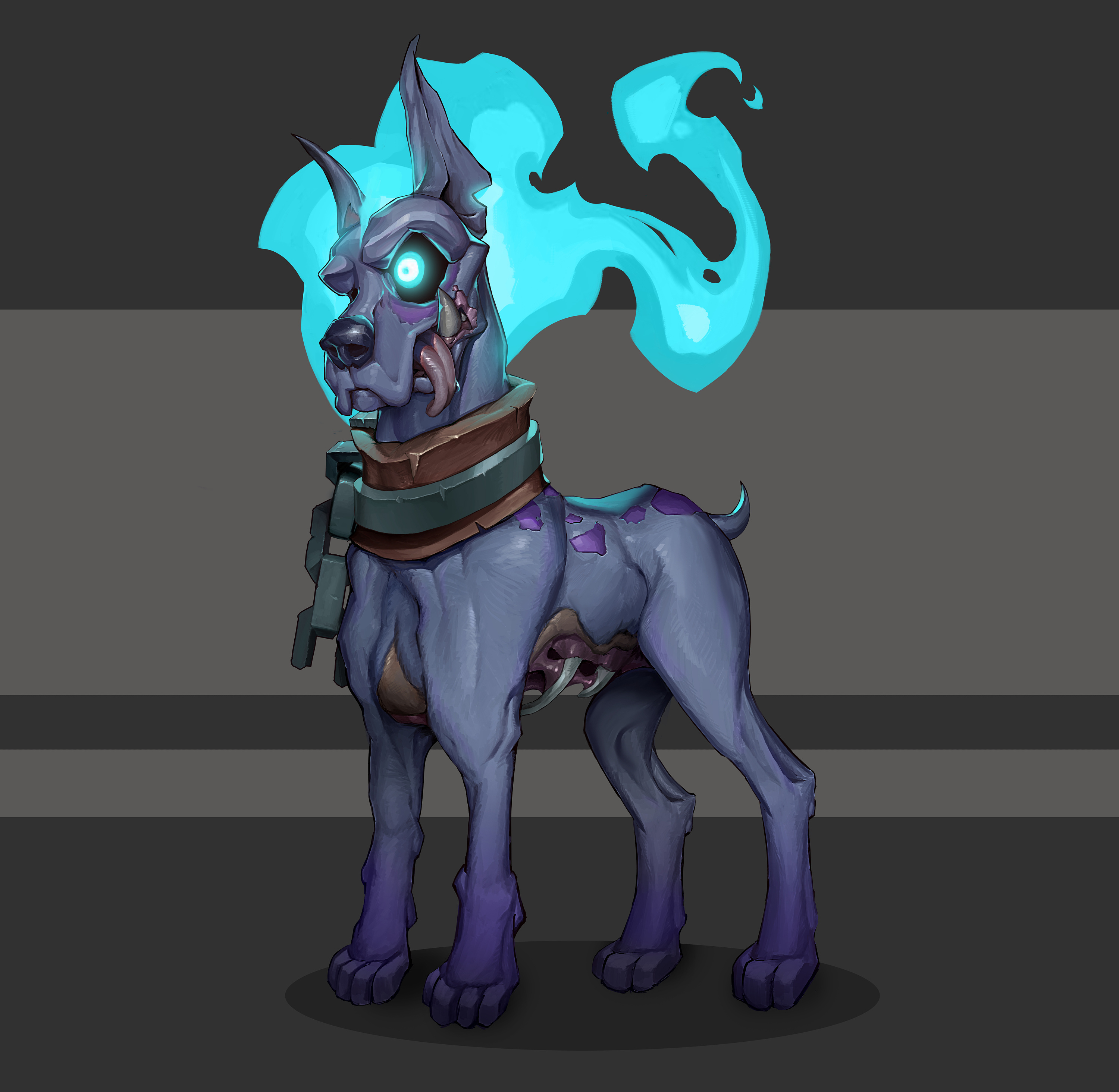 美式q版-鬼魂猎犬