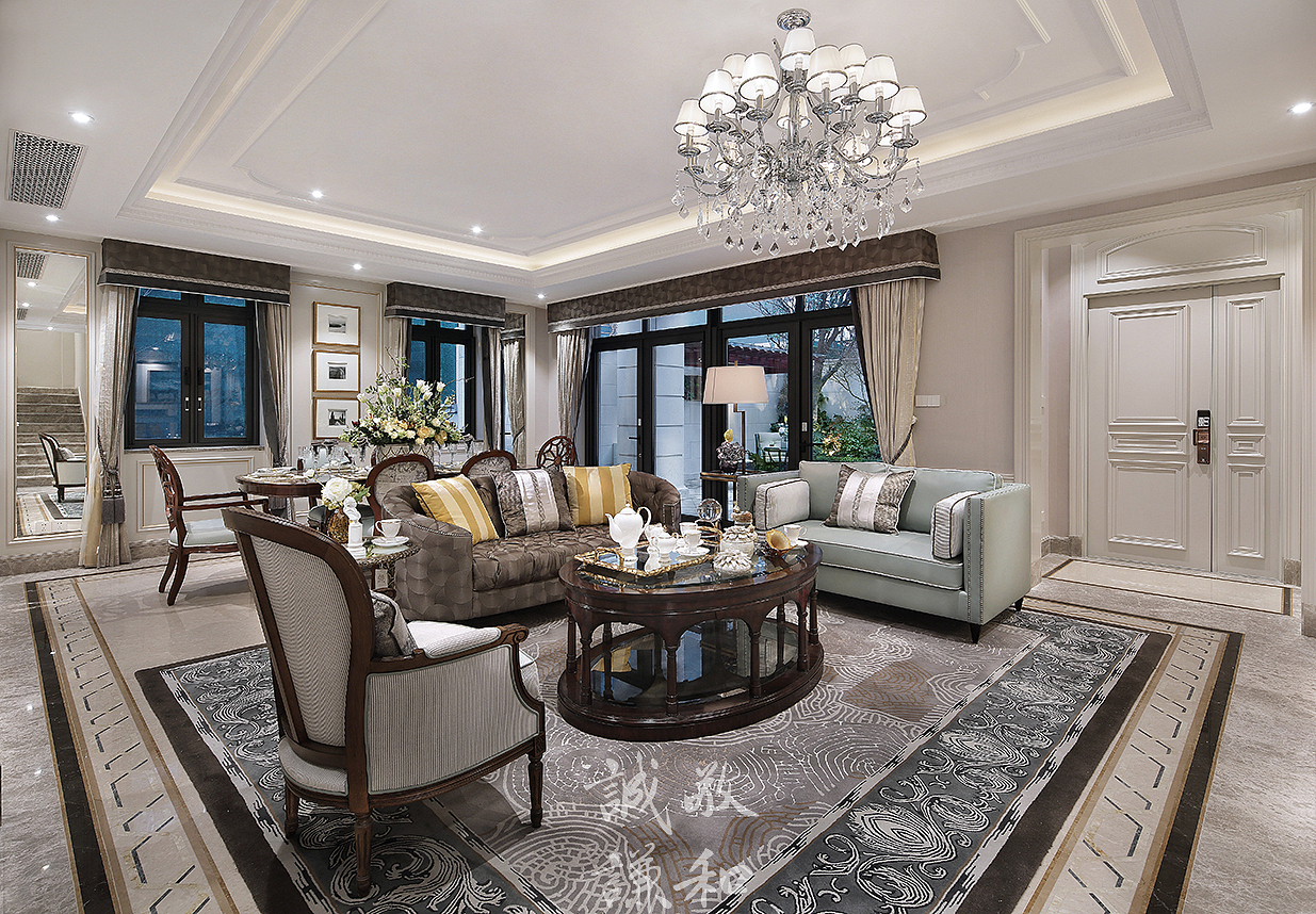 【诚敬谦和 建筑空间摄影】 绿城柳岸晓风别墅样板房