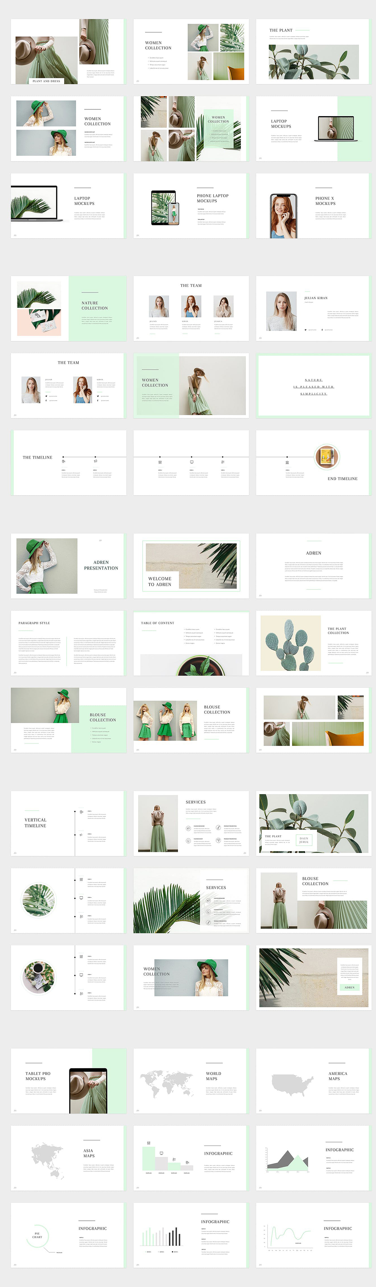 清新极简个人简历毕业作品集Keynote模板（图ZMTQxODA1NTcy） - PPT/Keynote - 站酷设计师七图网原创素材 - 站酷ZCOOL