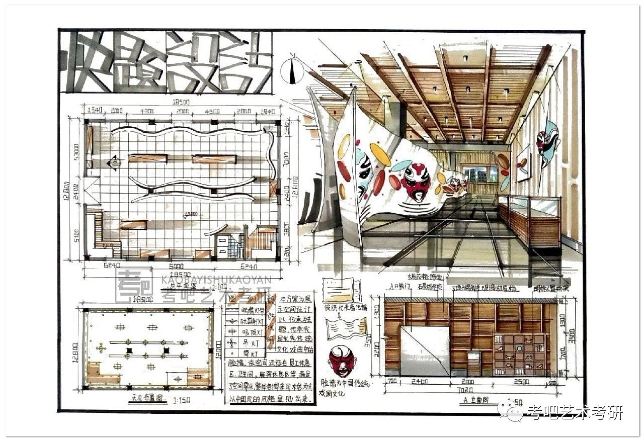 环境艺术设计（图ZMTQyNTY4MDAw） - 展陈设计 - 站酷设计师考吧艺术考研原创素材 - 站酷ZCOOL