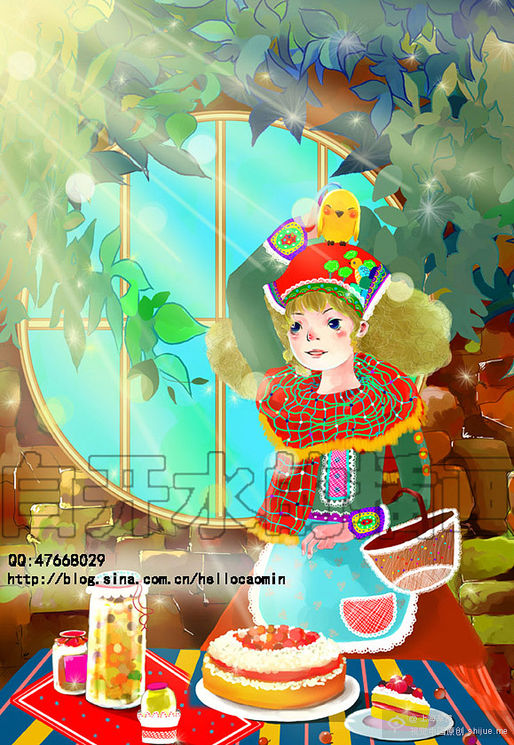 初冬（图ZMjE1NTAxMjg=） - 商业插画 - 站酷设计师白开水的展厅原创素材 - 站酷ZCOOL