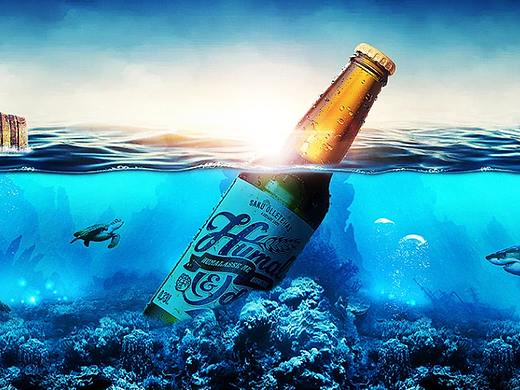 啤酒海报