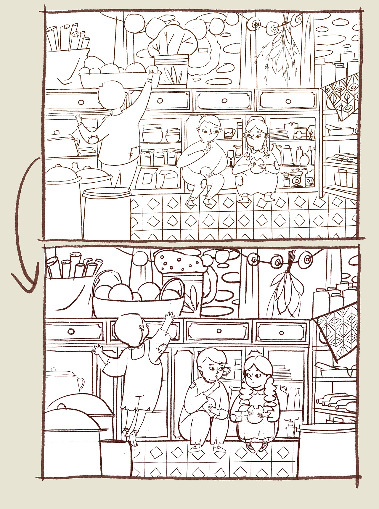 一幅插画的创作过程