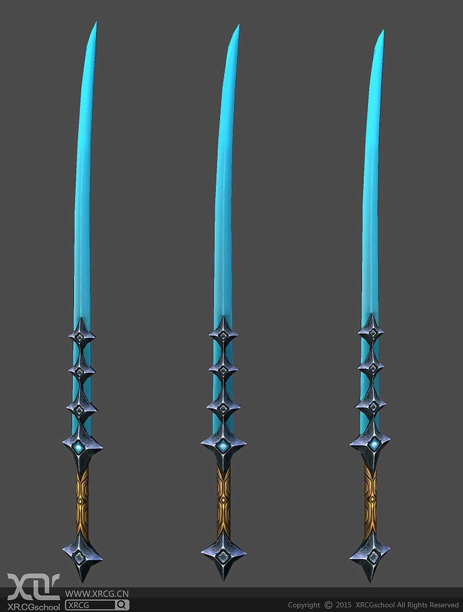 xrcg之兵器之刃|插画|游戏原画|xr异创神cg学院 - 原创作品 - 站酷
