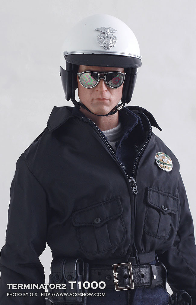 1:6 hottoys 终结者2:t1000液态金属机器人