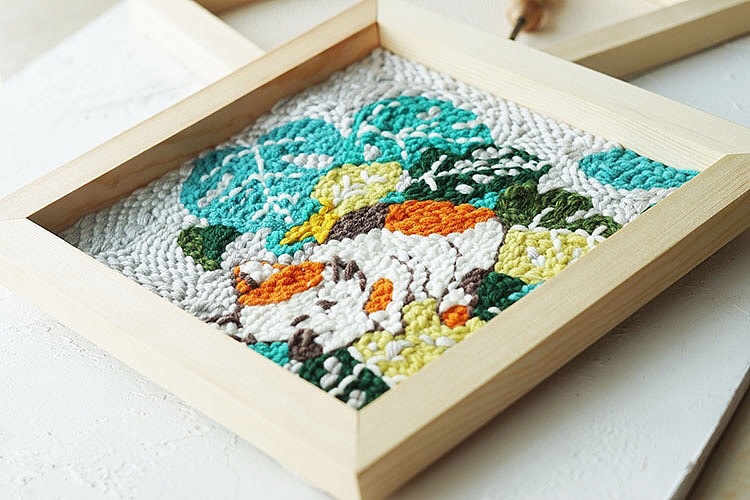 戳戳绣-喵星人（图ZMTcwNTM5MDYw） - 其他手工艺 - 站酷设计师玩毛线oms原创素材 - 站酷ZCOOL