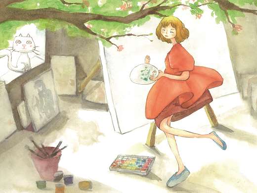 缘分的花朵（个人主页-ZMTY0MzE0NzI=） - 创作习作 - 站酷设计师yonige原创素材 - 站酷ZCOOL