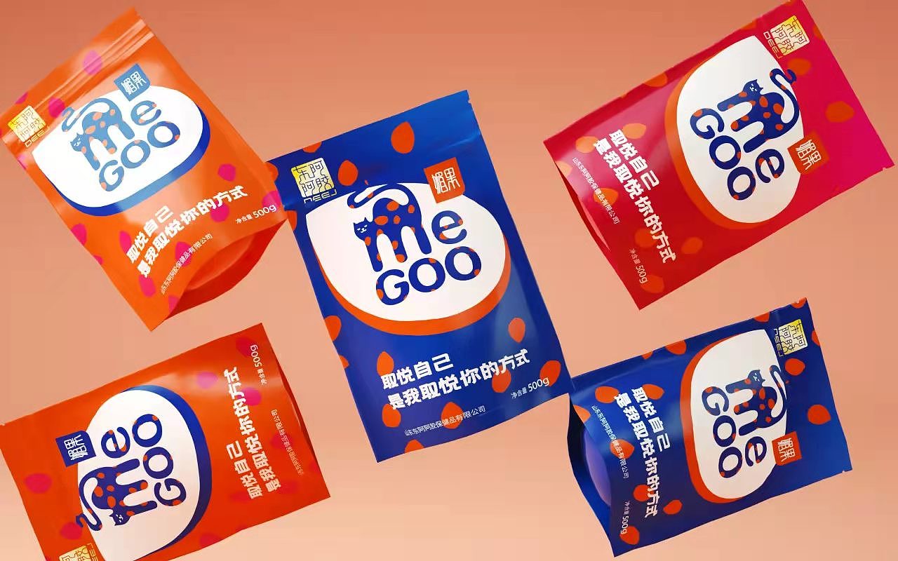东阿电商品牌媚果阿胶枣产品品牌包装