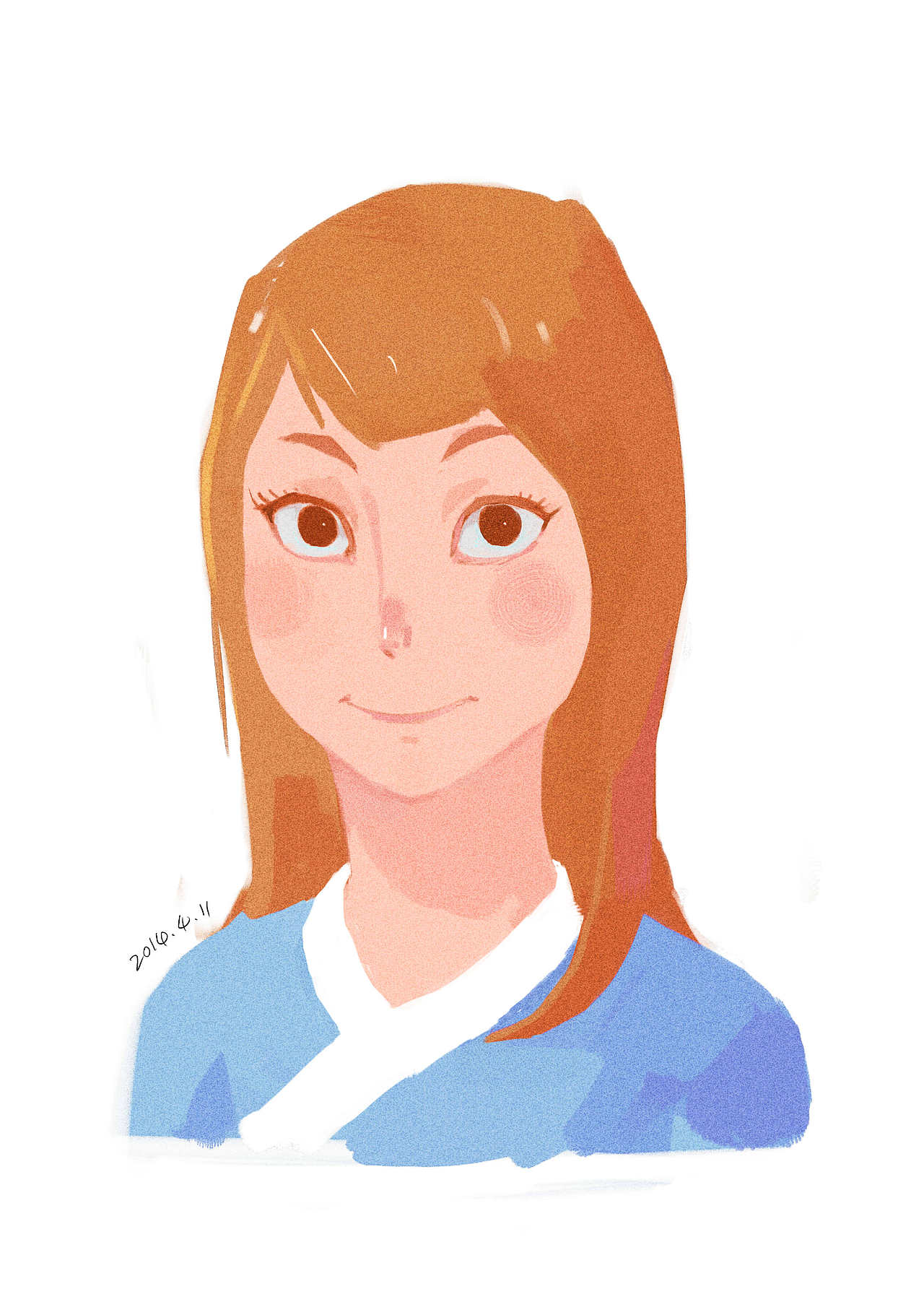 平时画的插画..