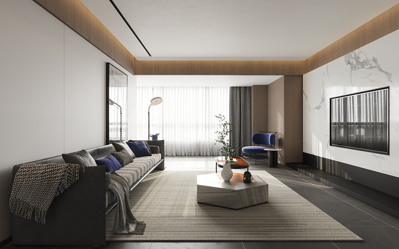 现在客餐厅 厨房 儿童房（图ZMjQ2MjU1ODM2） - 家装设计 - 站酷设计师吉吉CGI原创素材 - 站酷ZCOOL