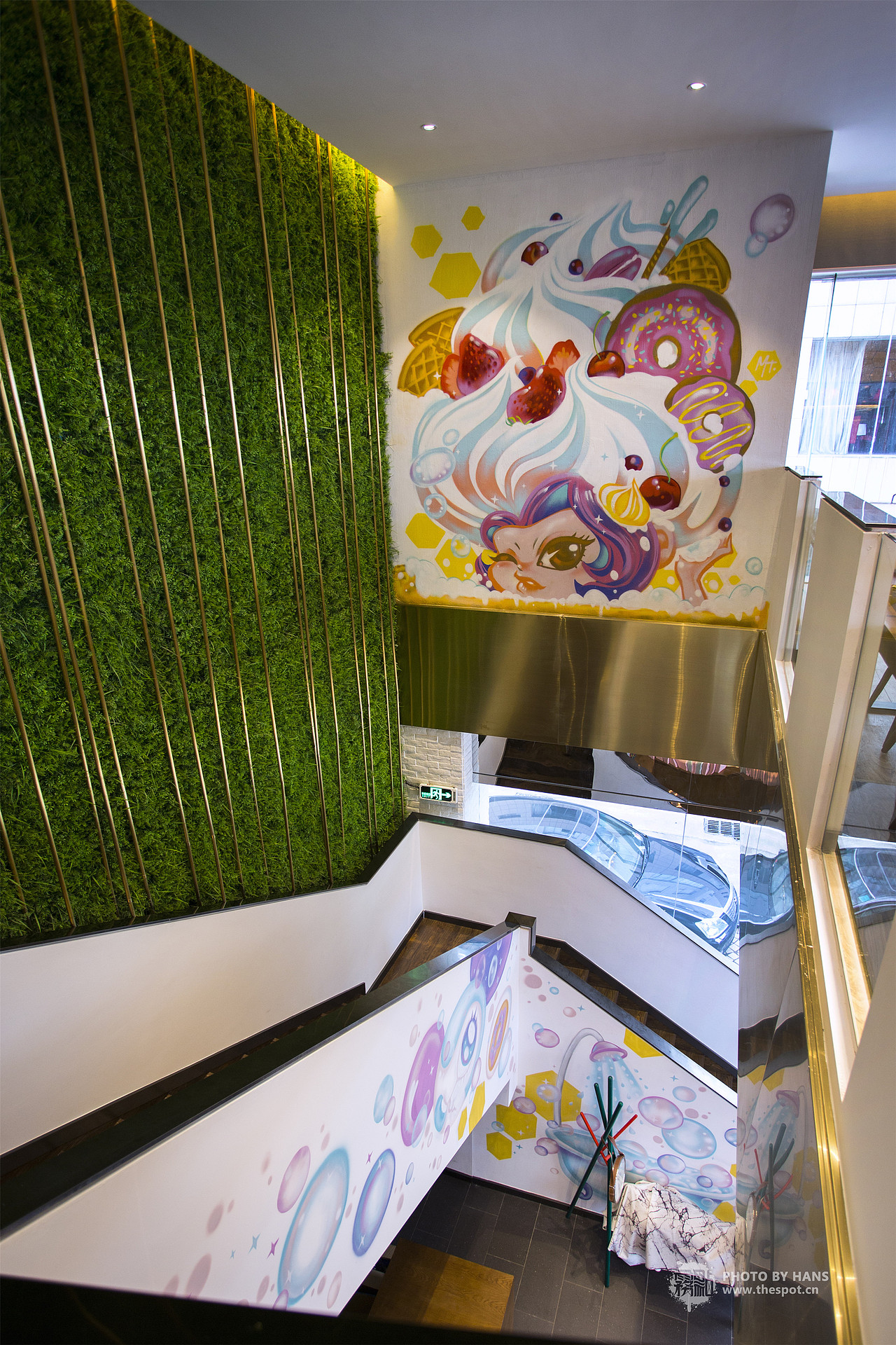 珠海涂鸦 【雾点原创涂鸦】珠海闺蜜庄园Great Me