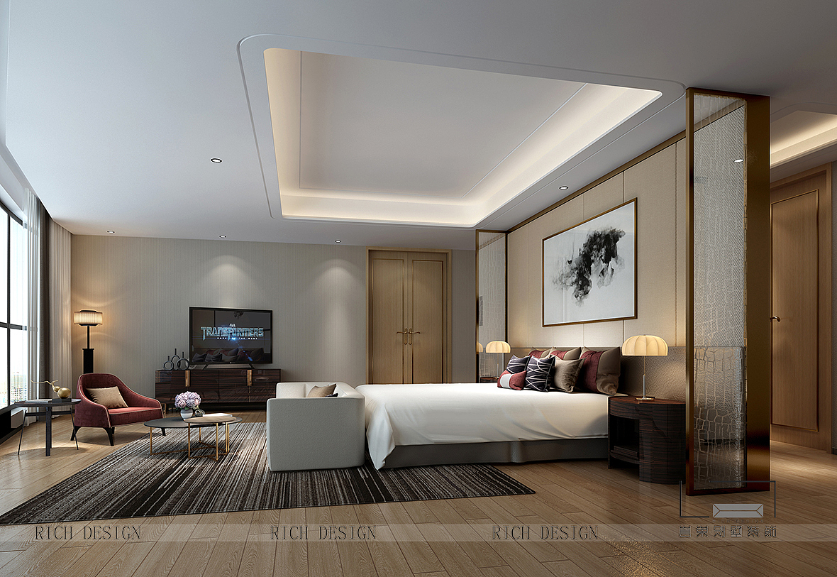 任丘中央公园中式风格