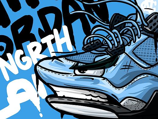 Air Jordan-4 North Carolina