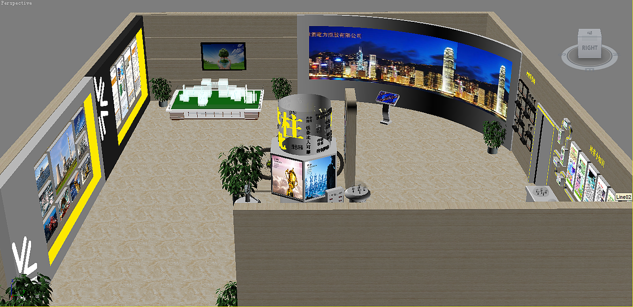 小科技展厅示意图（图ZMTg3NjE2MjQ0） - 展陈设计 - 站酷设计师昙一现原创素材 - 站酷ZCOOL