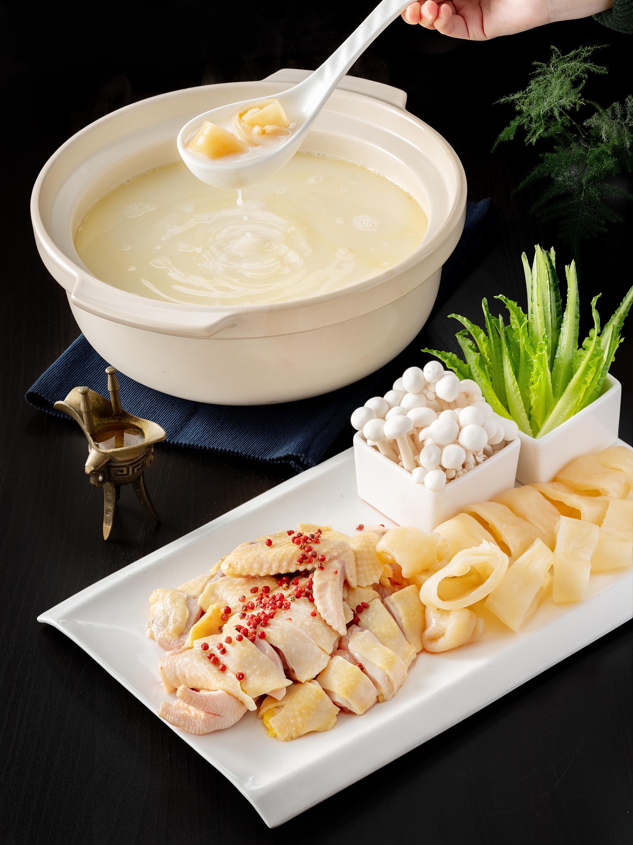 去江滩禹禅,吃份精致中餐