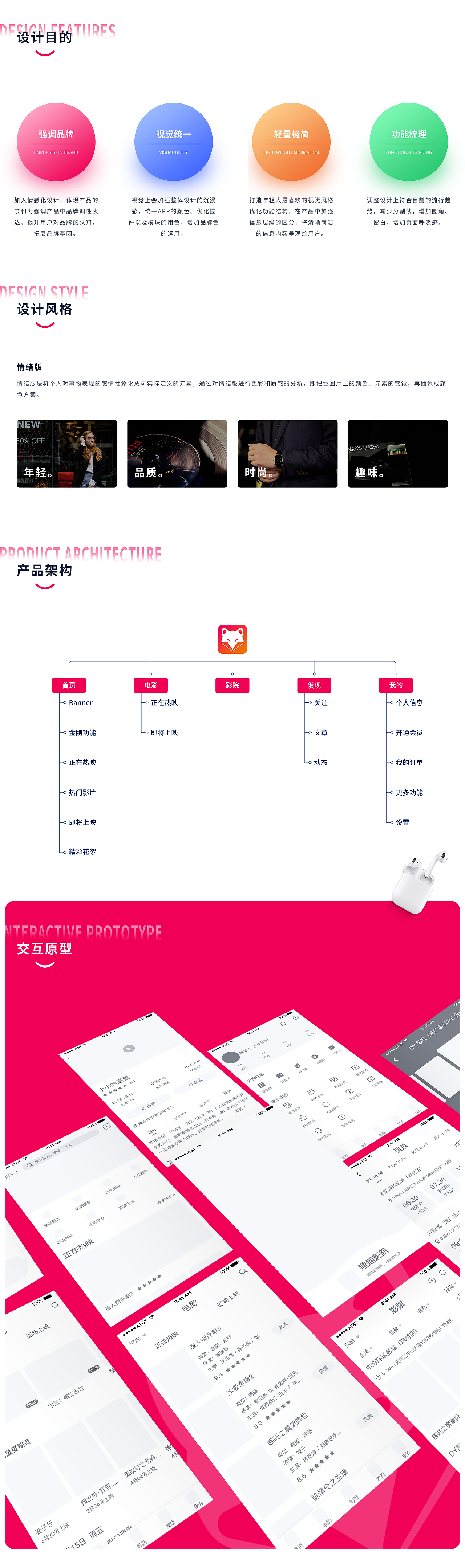 狸猫影院 App・视觉设计（图ZMjE0MTI3MDA0） - APP界面 - 站酷设计师徐要补补钙原创素材 - 站酷ZCOOL