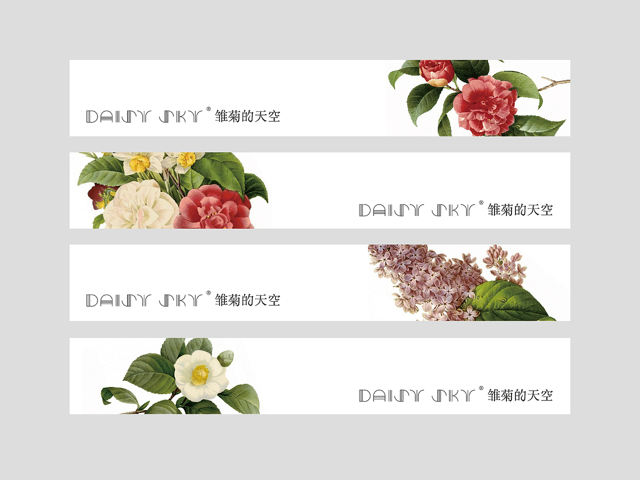 雏菊的天空 / 品牌视觉（图ZMTg2MTgxNDg=） - 品牌 - 站酷设计师阁楼妖怪原创素材 - 站酷ZCOOL